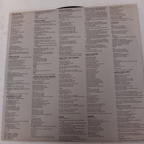 Air Supply LP 1985 - Picture 5 of 6